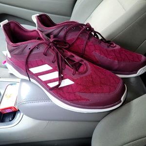 Adidas Mens Speed Trainer 4 Size 15, Maroon